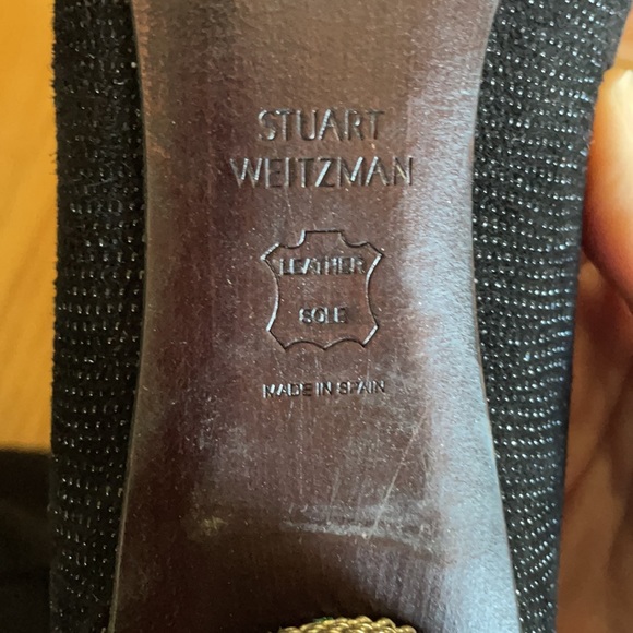 Stuart Weitzman black low heels - Picture 4 of 5